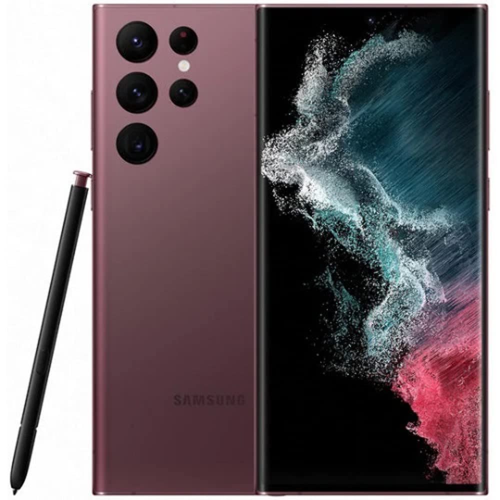 Samsung S22 Ultra 5G (256GB, Burgundy) (Renewed) : Amazon Samsung S22 Ultra 5G (256GB, Burgundy) (Renewed) : Amazon